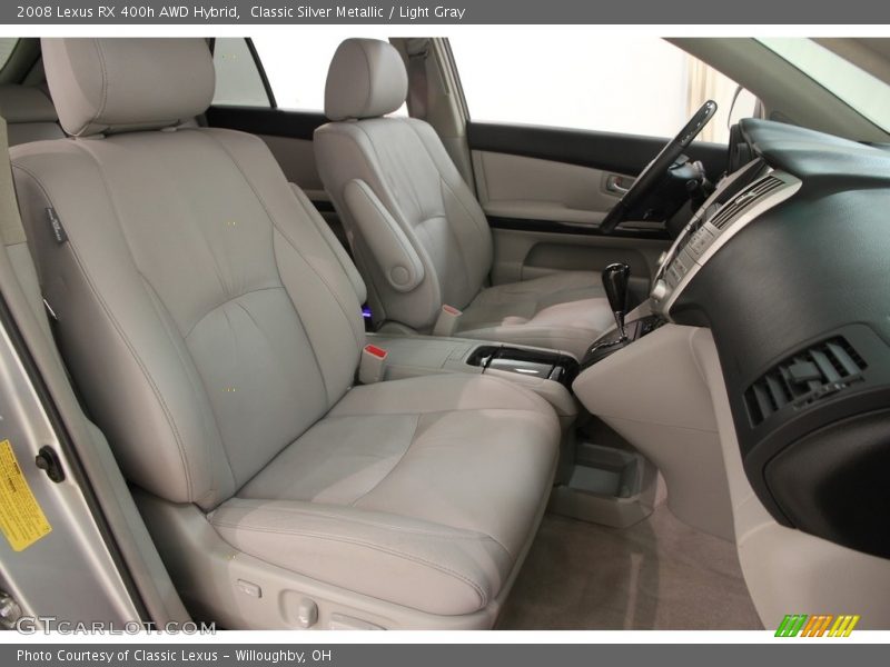 Classic Silver Metallic / Light Gray 2008 Lexus RX 400h AWD Hybrid