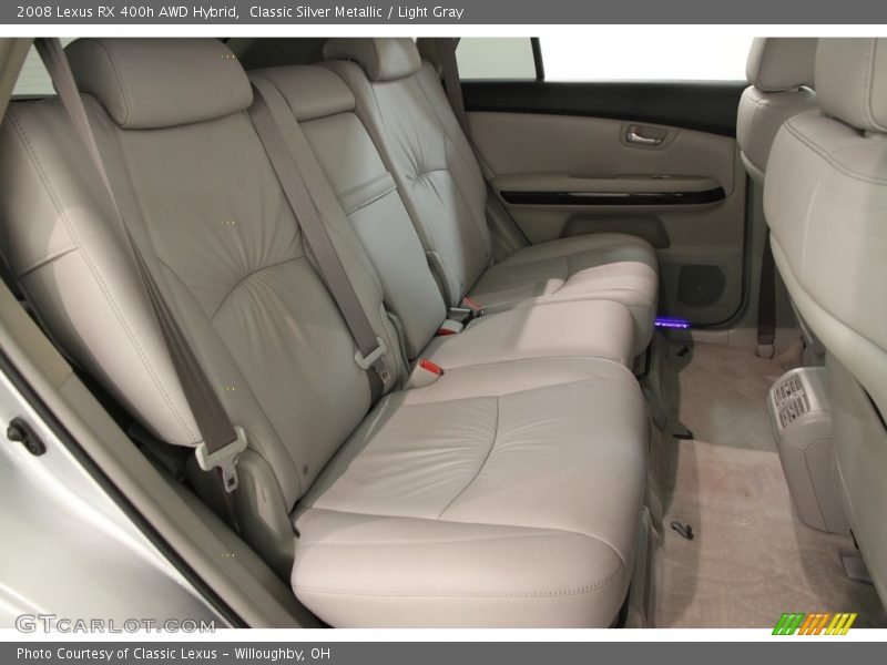 Classic Silver Metallic / Light Gray 2008 Lexus RX 400h AWD Hybrid