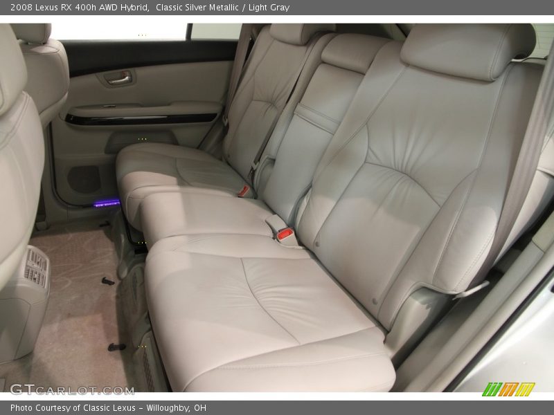 Classic Silver Metallic / Light Gray 2008 Lexus RX 400h AWD Hybrid
