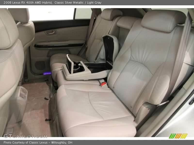 Classic Silver Metallic / Light Gray 2008 Lexus RX 400h AWD Hybrid