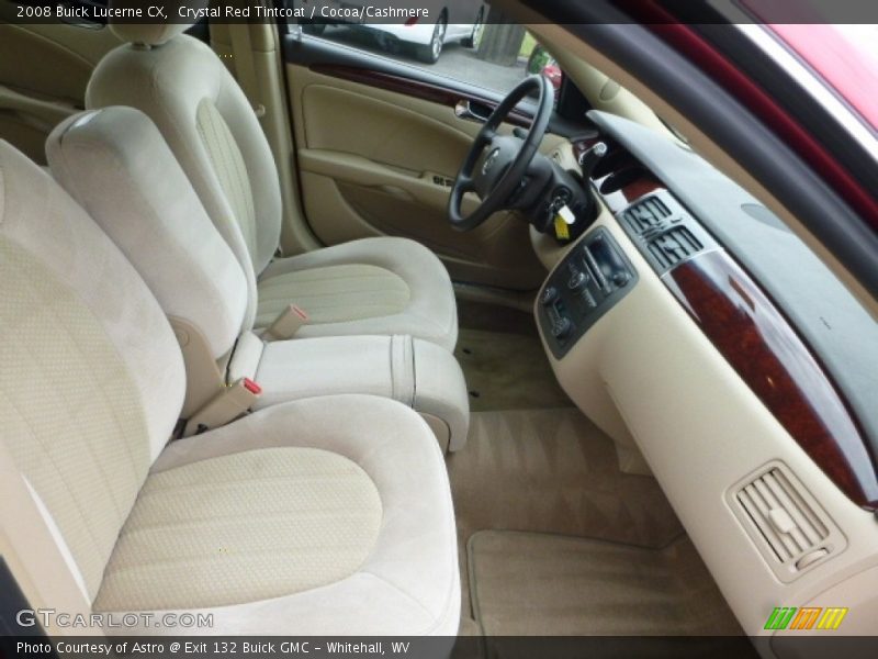 Crystal Red Tintcoat / Cocoa/Cashmere 2008 Buick Lucerne CX