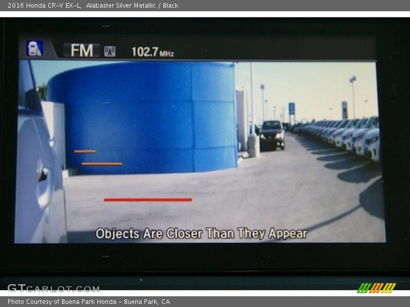 Alabaster Silver Metallic / Black 2016 Honda CR-V EX-L