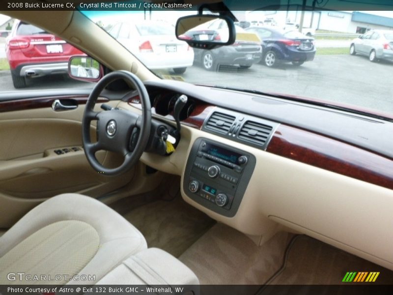 Crystal Red Tintcoat / Cocoa/Cashmere 2008 Buick Lucerne CX