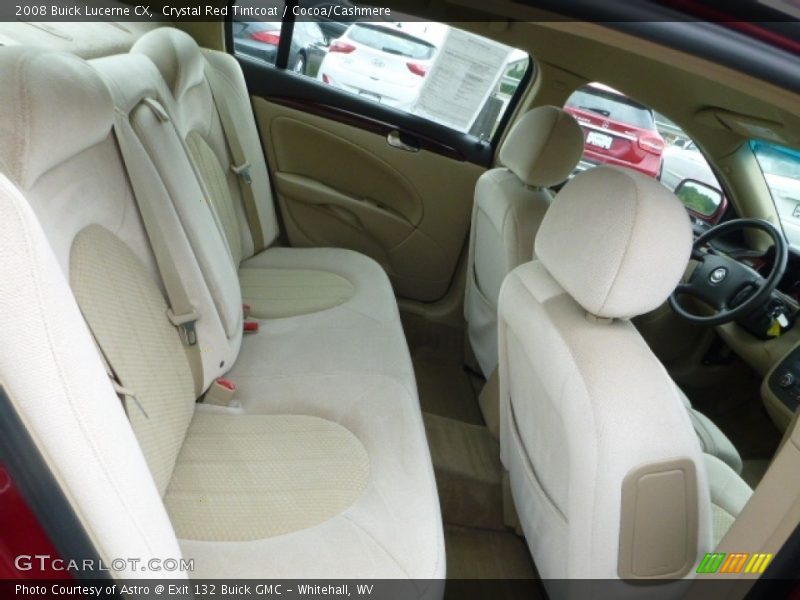 Crystal Red Tintcoat / Cocoa/Cashmere 2008 Buick Lucerne CX
