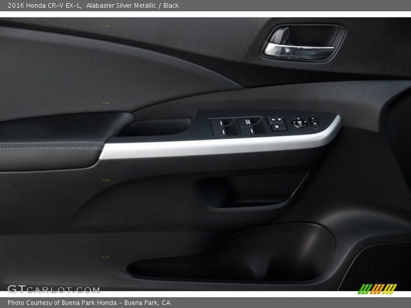 Alabaster Silver Metallic / Black 2016 Honda CR-V EX-L
