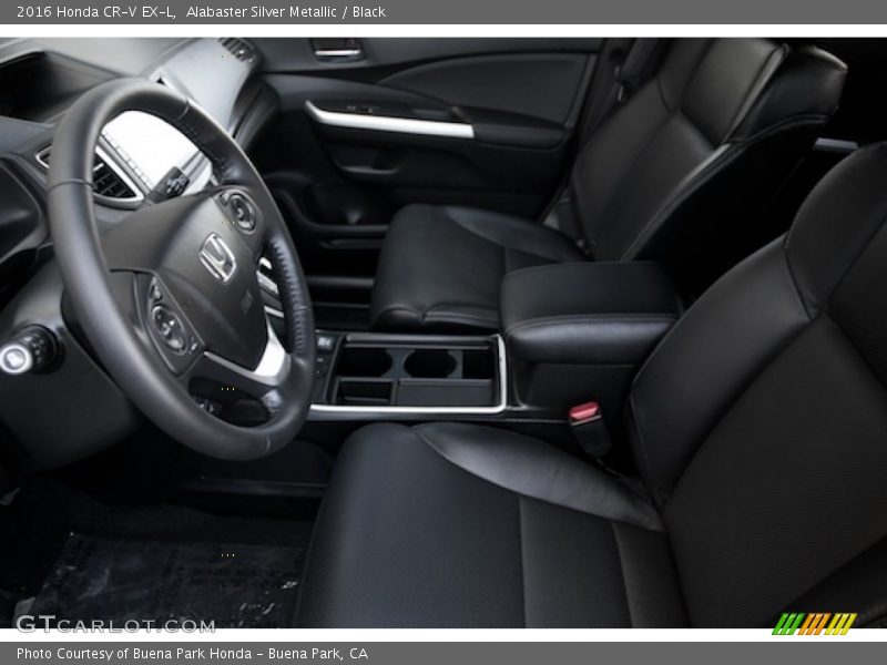 Alabaster Silver Metallic / Black 2016 Honda CR-V EX-L