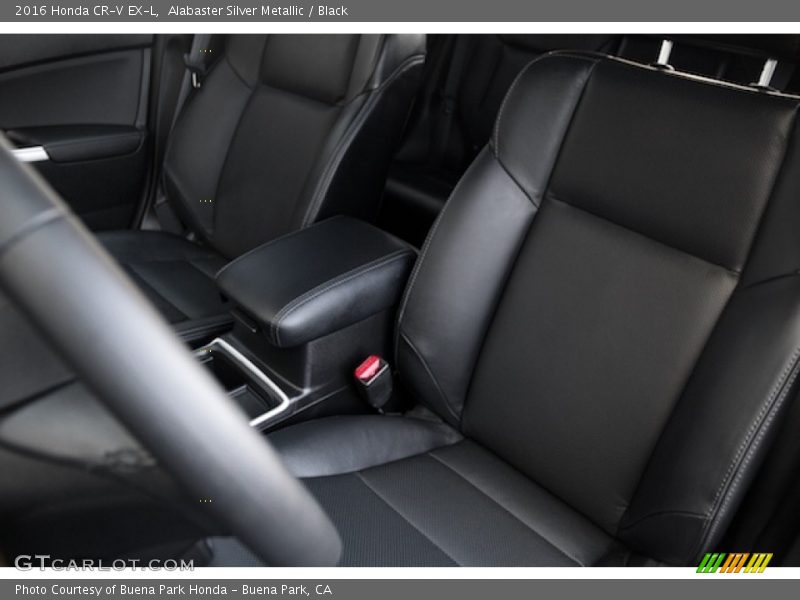 Alabaster Silver Metallic / Black 2016 Honda CR-V EX-L