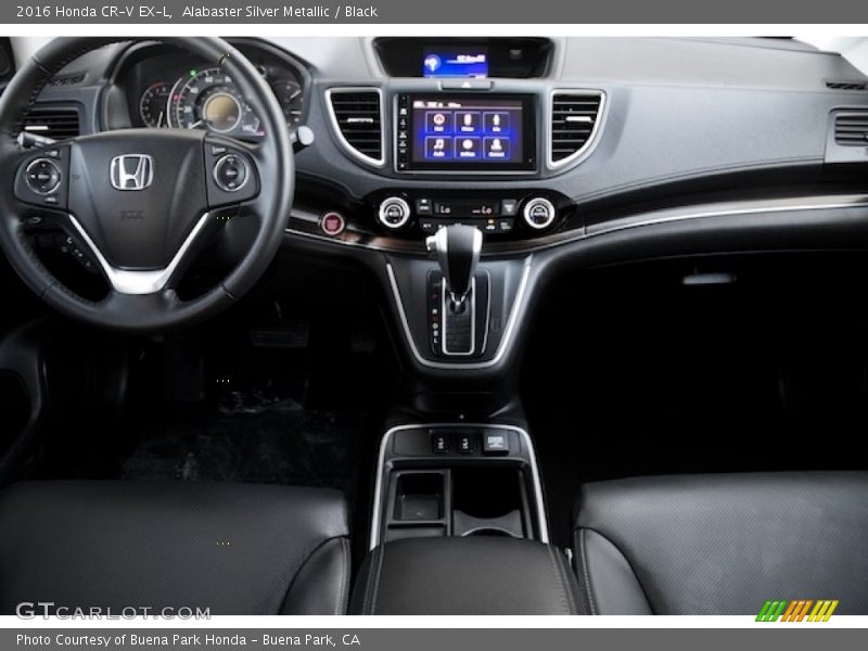 Alabaster Silver Metallic / Black 2016 Honda CR-V EX-L