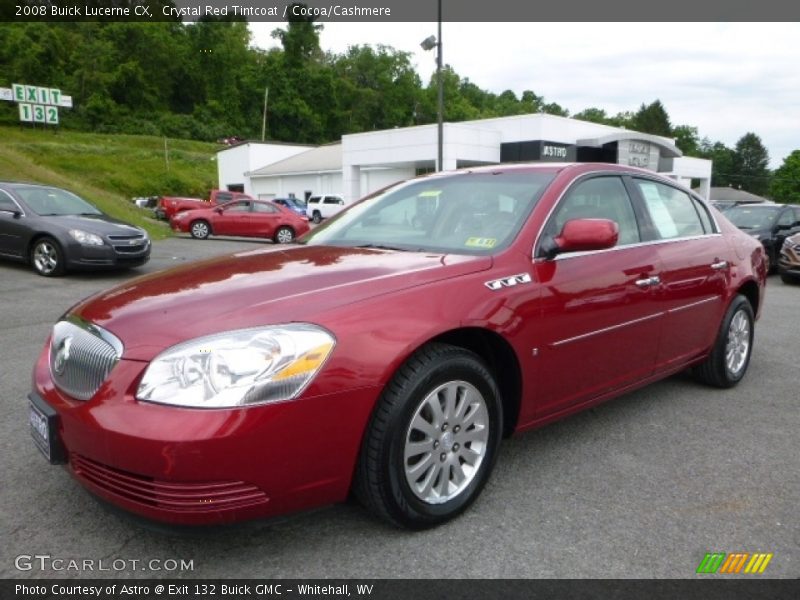Crystal Red Tintcoat / Cocoa/Cashmere 2008 Buick Lucerne CX