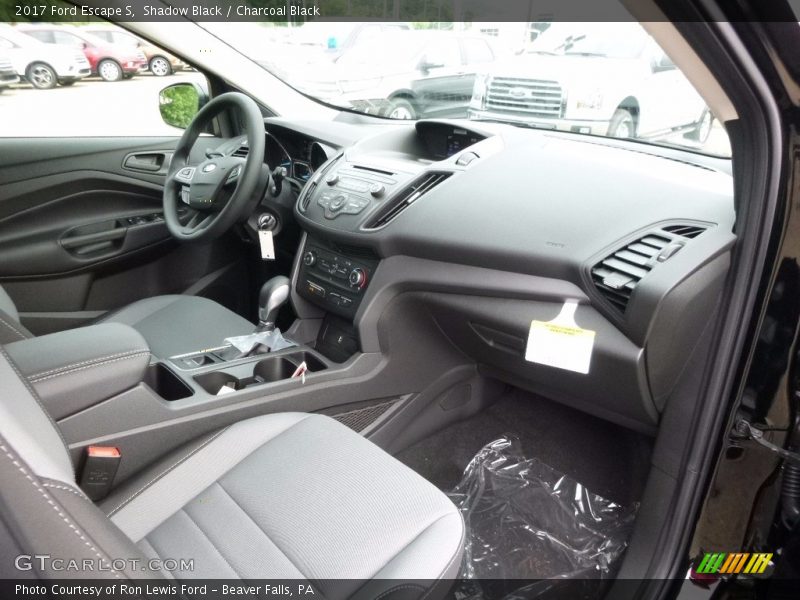 Shadow Black / Charcoal Black 2017 Ford Escape S
