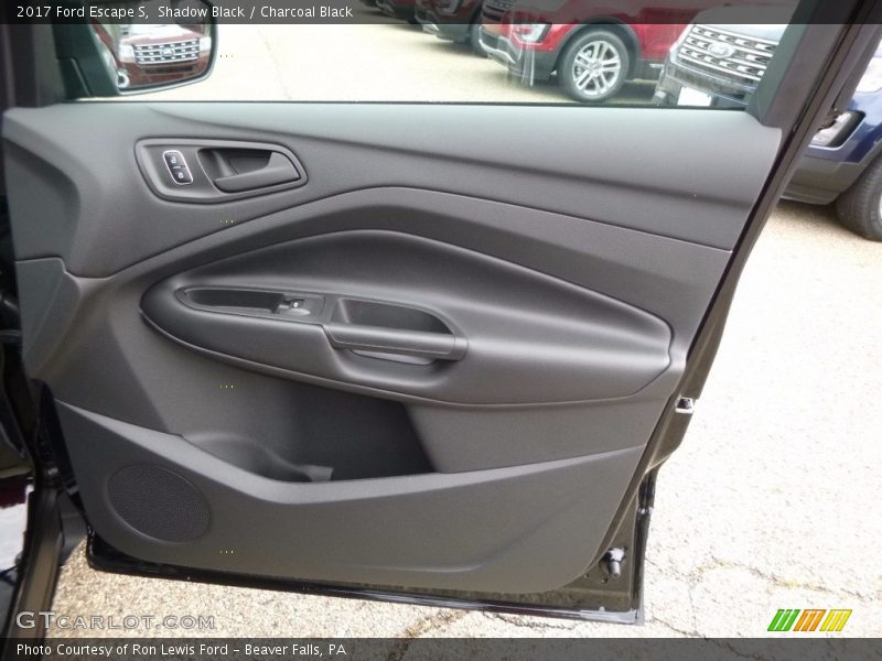 Shadow Black / Charcoal Black 2017 Ford Escape S
