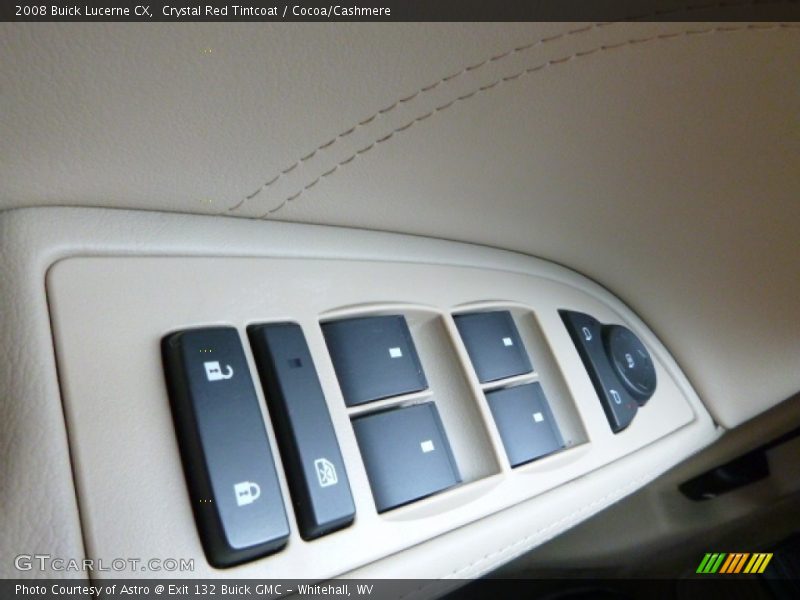 Crystal Red Tintcoat / Cocoa/Cashmere 2008 Buick Lucerne CX