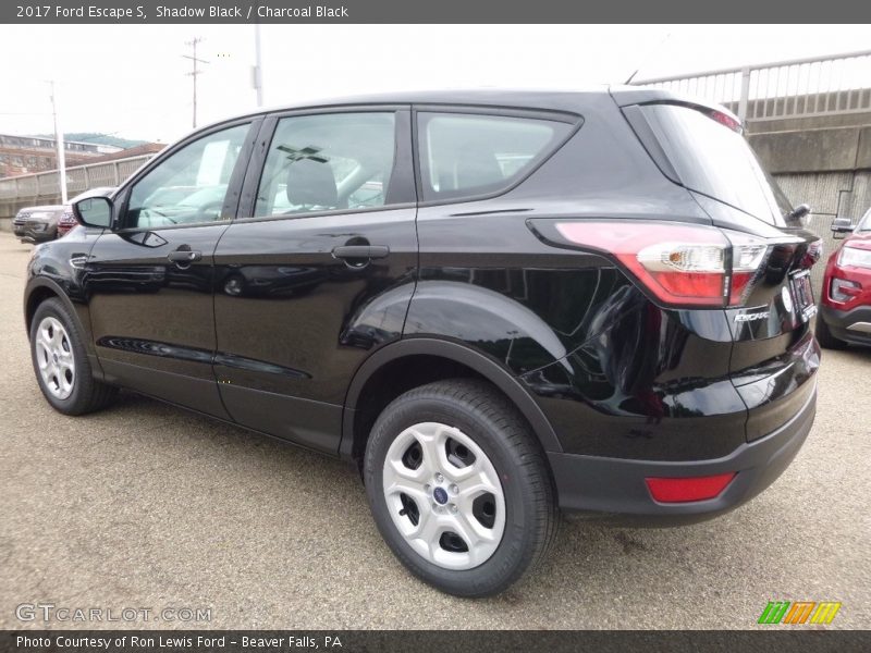 Shadow Black / Charcoal Black 2017 Ford Escape S