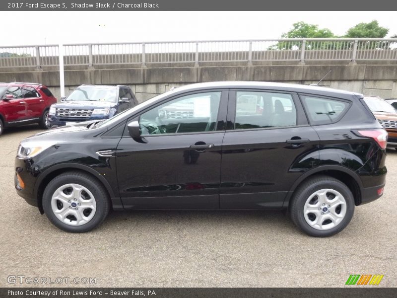 Shadow Black / Charcoal Black 2017 Ford Escape S
