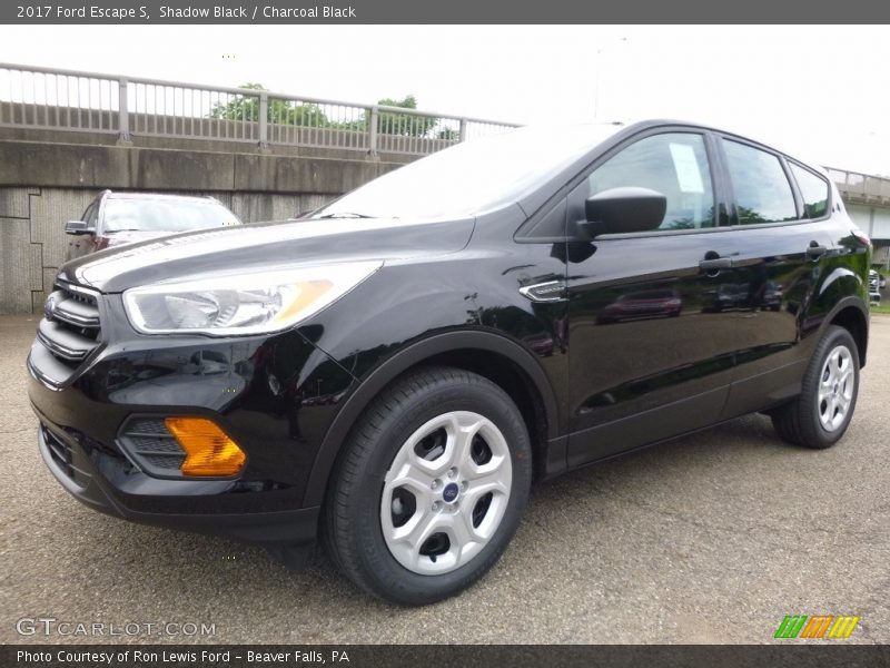 Shadow Black / Charcoal Black 2017 Ford Escape S