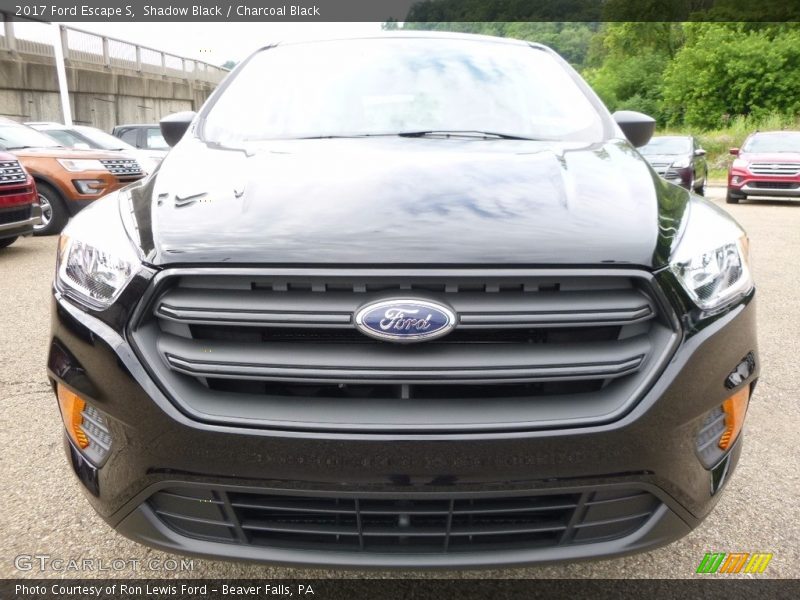 Shadow Black / Charcoal Black 2017 Ford Escape S