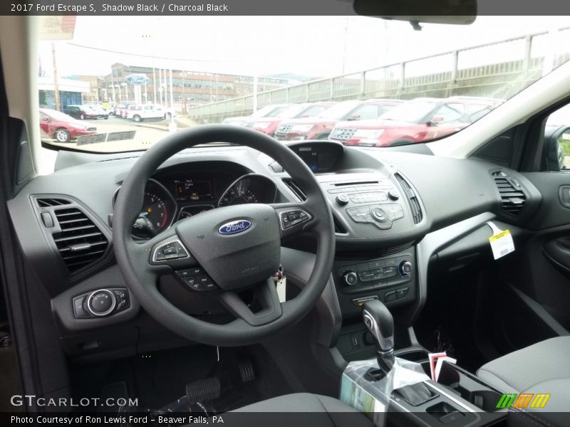 Shadow Black / Charcoal Black 2017 Ford Escape S