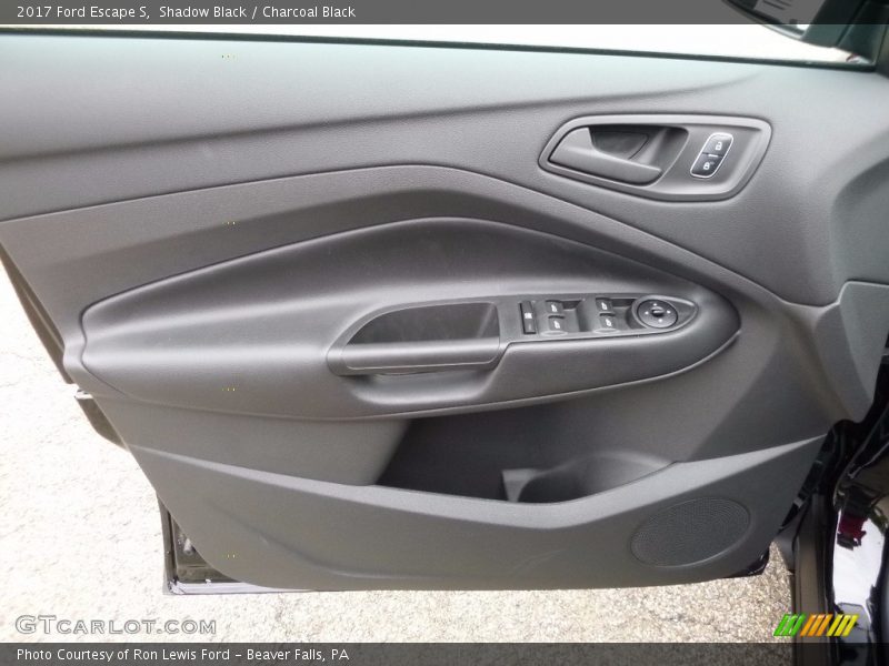 Shadow Black / Charcoal Black 2017 Ford Escape S