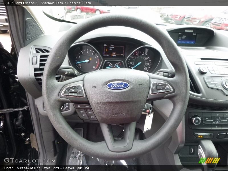 Shadow Black / Charcoal Black 2017 Ford Escape S
