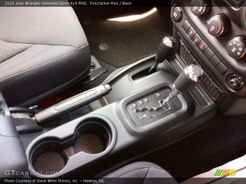Firecracker Red / Black 2016 Jeep Wrangler Unlimited Sport 4x4 RHD