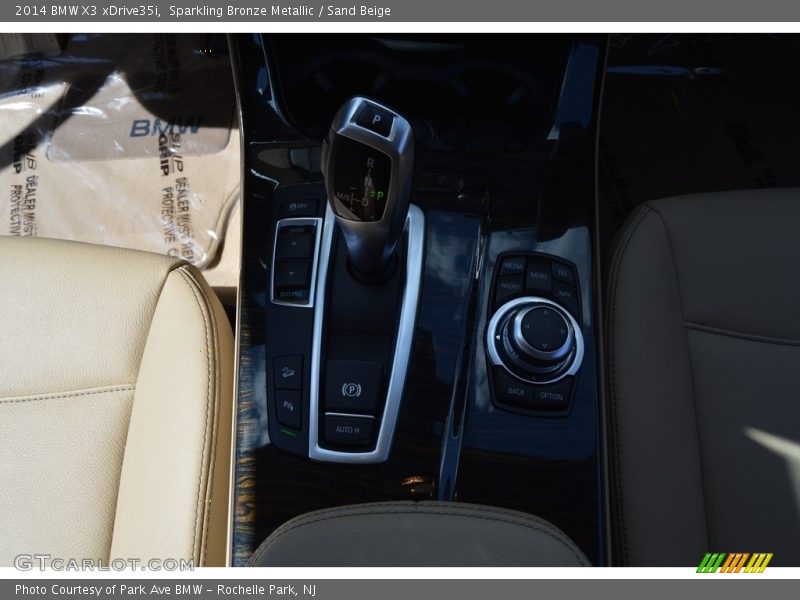 Sparkling Bronze Metallic / Sand Beige 2014 BMW X3 xDrive35i