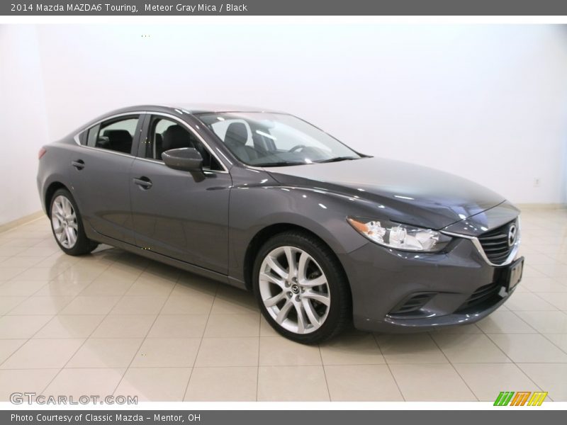 Meteor Gray Mica / Black 2014 Mazda MAZDA6 Touring