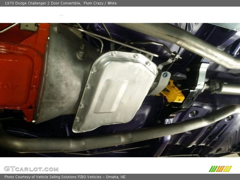 Undercarriage of 1970 Challenger 2 Door Convertible