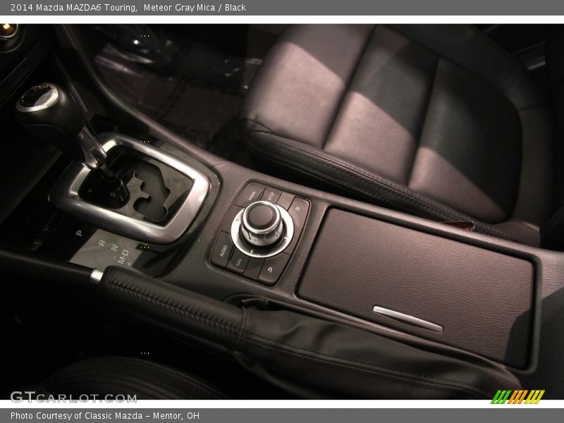 Meteor Gray Mica / Black 2014 Mazda MAZDA6 Touring