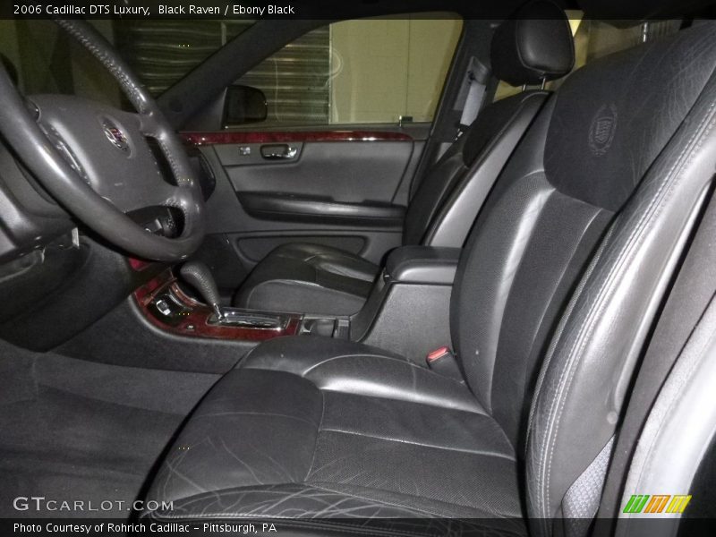 Black Raven / Ebony Black 2006 Cadillac DTS Luxury