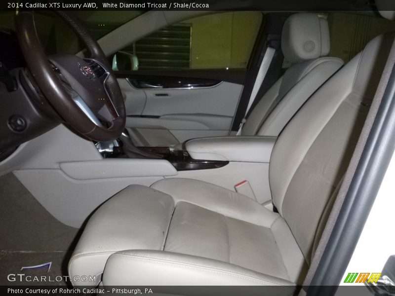 White Diamond Tricoat / Shale/Cocoa 2014 Cadillac XTS Luxury AWD