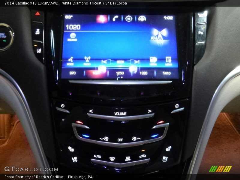 White Diamond Tricoat / Shale/Cocoa 2014 Cadillac XTS Luxury AWD