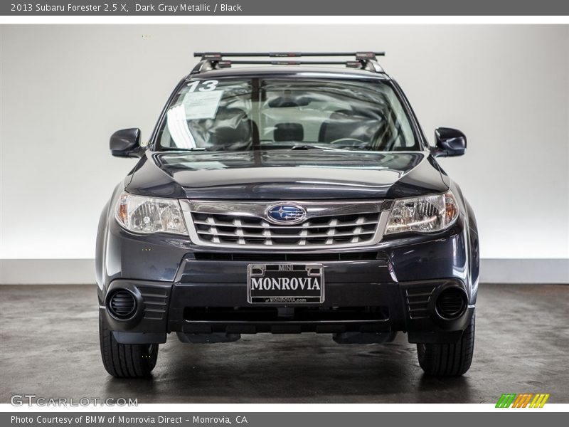 Dark Gray Metallic / Black 2013 Subaru Forester 2.5 X