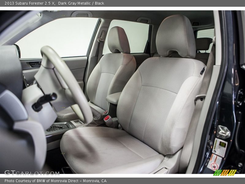 Dark Gray Metallic / Black 2013 Subaru Forester 2.5 X