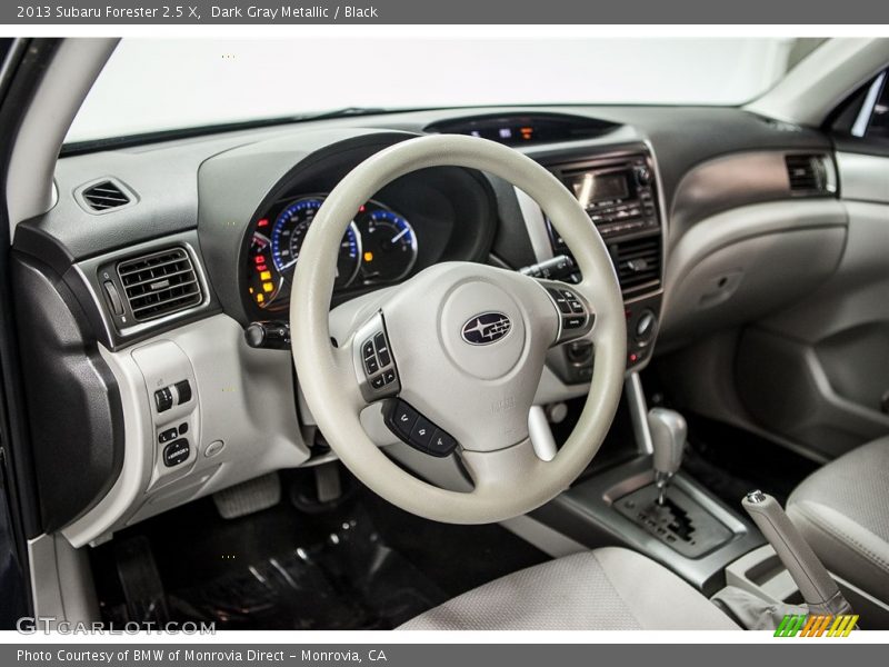 Dark Gray Metallic / Black 2013 Subaru Forester 2.5 X