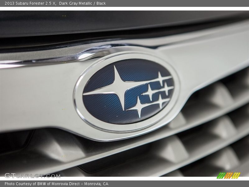 Dark Gray Metallic / Black 2013 Subaru Forester 2.5 X