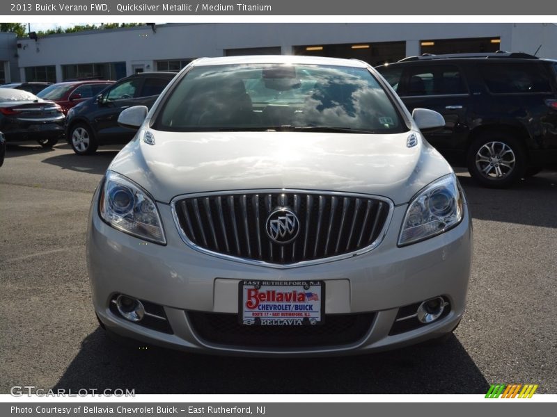 Quicksilver Metallic / Medium Titanium 2013 Buick Verano FWD
