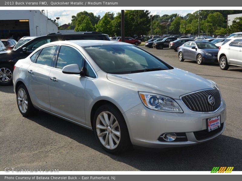 Quicksilver Metallic / Medium Titanium 2013 Buick Verano FWD