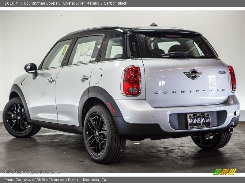 Crystal Silver Metallic / Carbon Black 2016 Mini Countryman Cooper