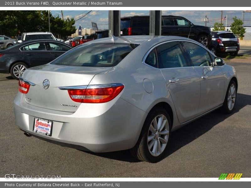Quicksilver Metallic / Medium Titanium 2013 Buick Verano FWD