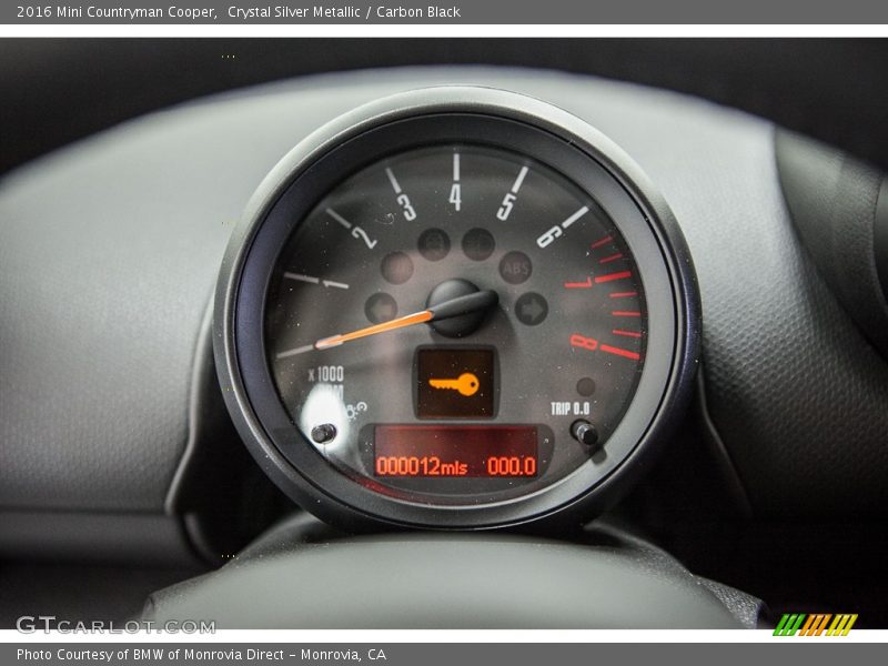 Crystal Silver Metallic / Carbon Black 2016 Mini Countryman Cooper