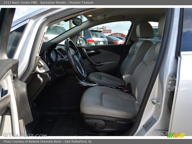 Quicksilver Metallic / Medium Titanium 2013 Buick Verano FWD