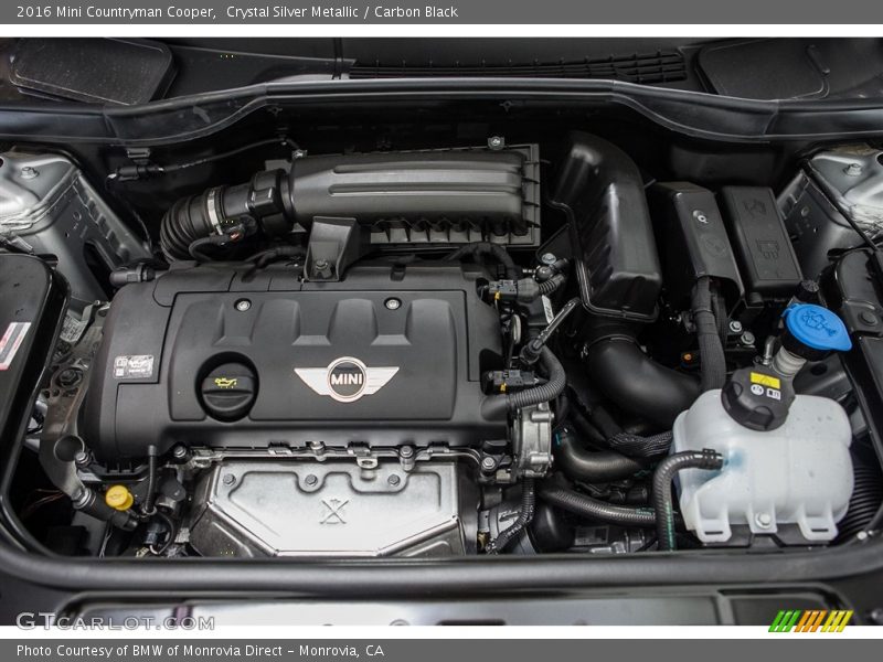 Crystal Silver Metallic / Carbon Black 2016 Mini Countryman Cooper