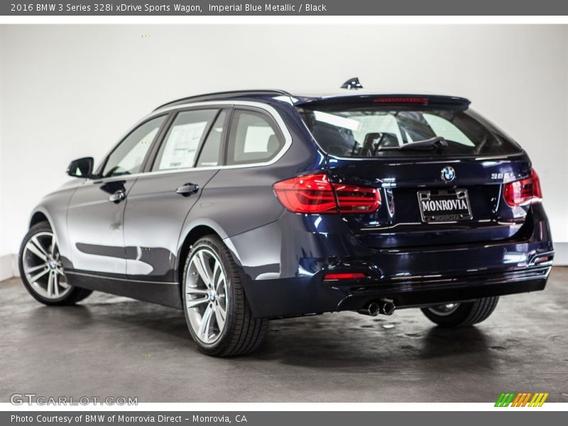 Imperial Blue Metallic / Black 2016 BMW 3 Series 328i xDrive Sports Wagon