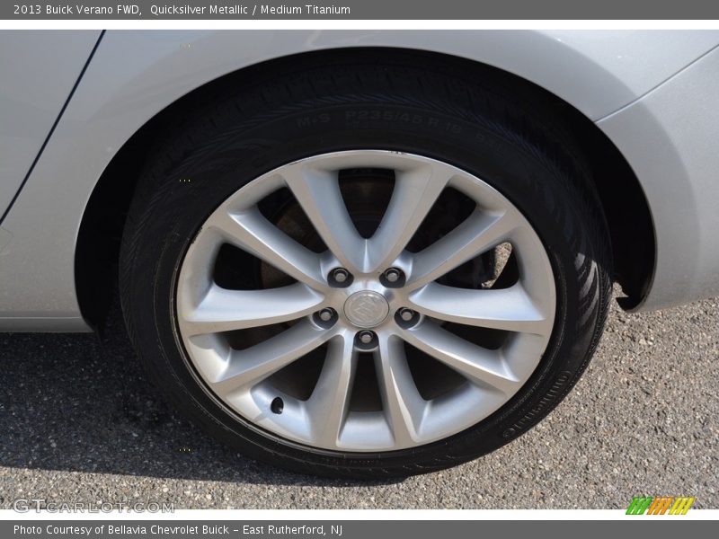 Quicksilver Metallic / Medium Titanium 2013 Buick Verano FWD