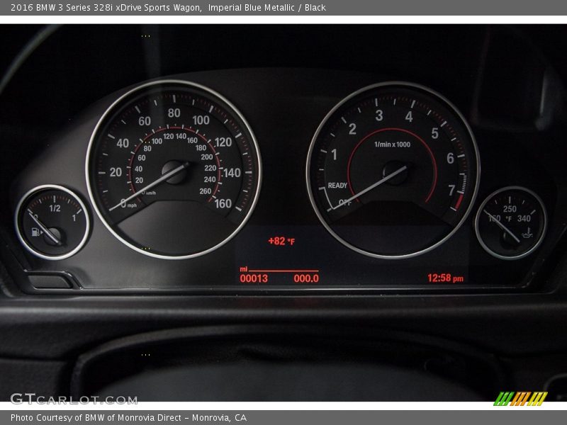  2016 3 Series 328i xDrive Sports Wagon 328i xDrive Sports Wagon Gauges