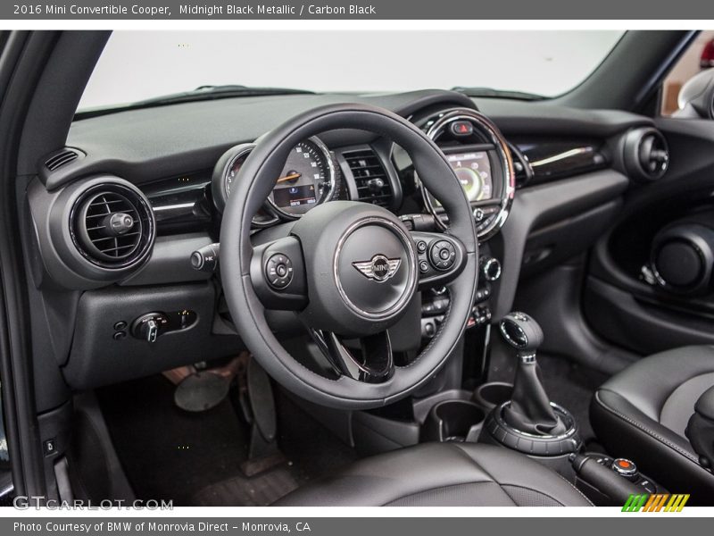 Midnight Black Metallic / Carbon Black 2016 Mini Convertible Cooper