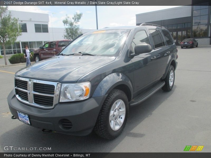 Mineral Gray Metallic / Dark Slate Gray/Light Slate Gray 2007 Dodge Durango SXT 4x4