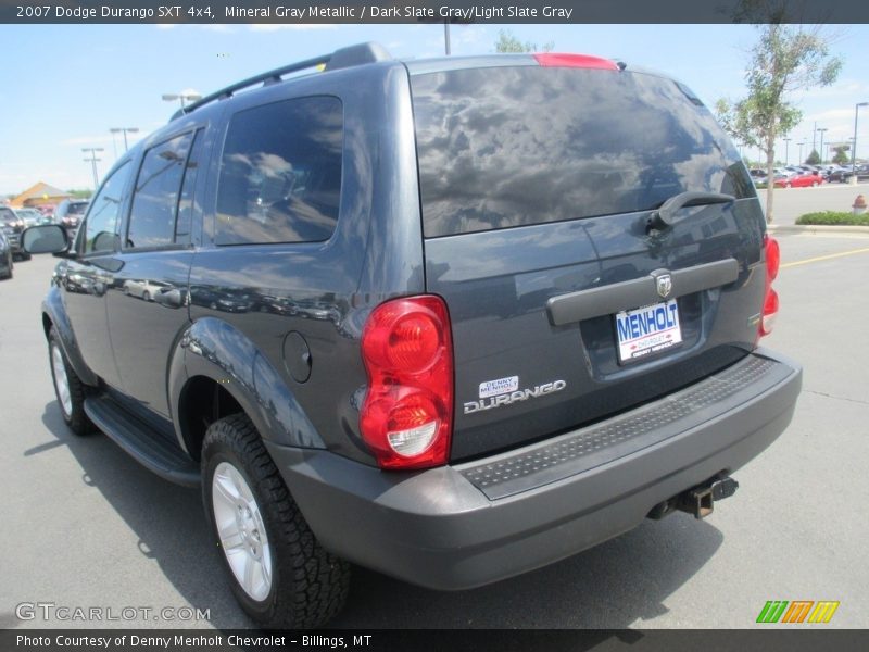 Mineral Gray Metallic / Dark Slate Gray/Light Slate Gray 2007 Dodge Durango SXT 4x4