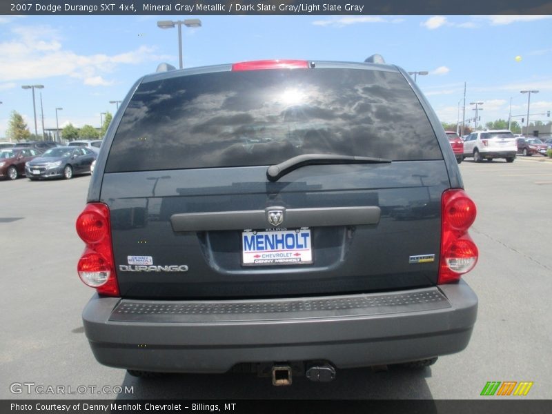 Mineral Gray Metallic / Dark Slate Gray/Light Slate Gray 2007 Dodge Durango SXT 4x4