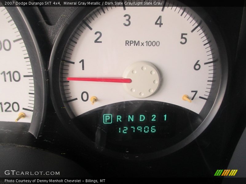 Mineral Gray Metallic / Dark Slate Gray/Light Slate Gray 2007 Dodge Durango SXT 4x4